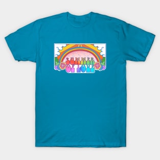 Summer Of Love Rainbow Pop Paradise T-Shirt